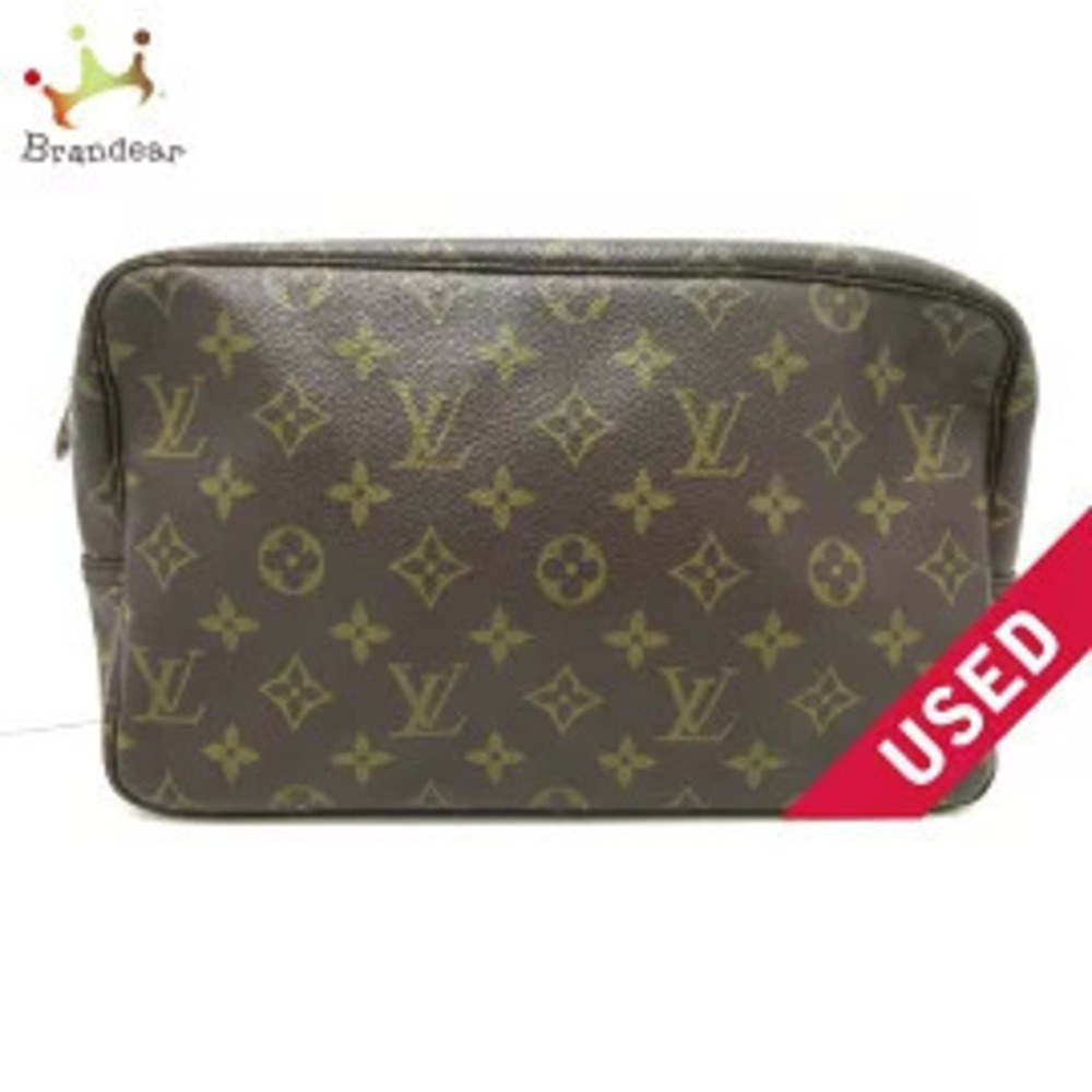 LOUIS VUITTON Trousse Toilette Pouch Clutch Monogram Canvas